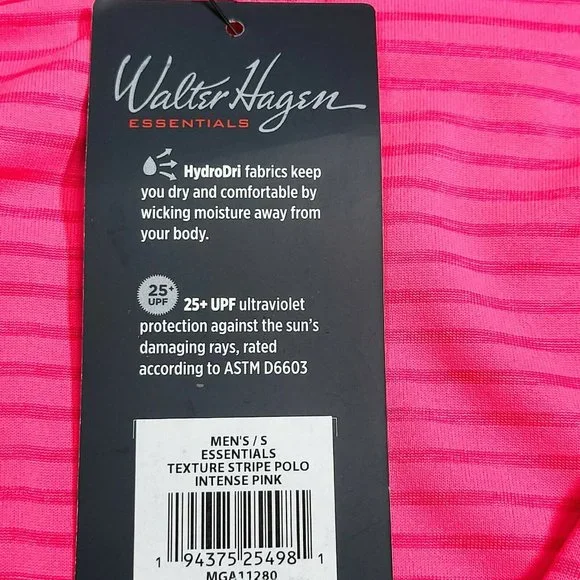 Walter Hagen Striped Polo Men's Golf Tennis Athletic Running Training  MGA112080 - Picture 7 of 8